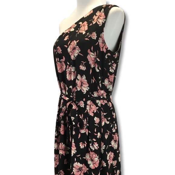 DR2 by Daniel Rainn One Shoulder Floral Dress - Picture 5 of 8